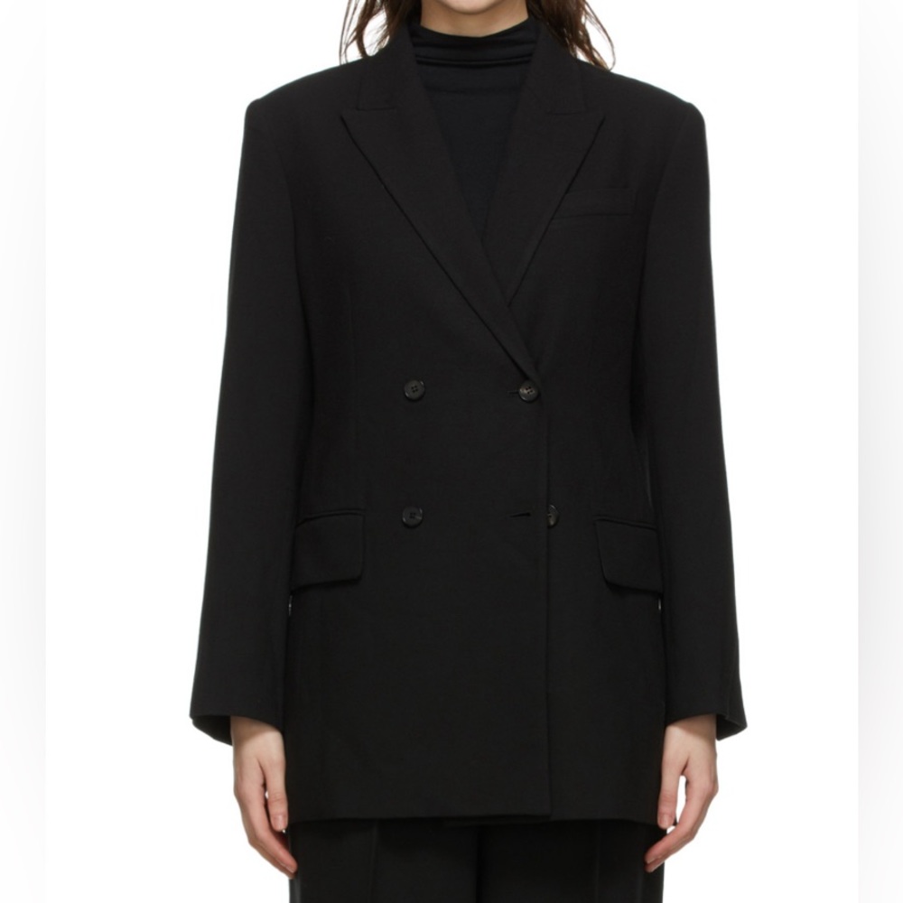 Blossom Black Lux Blazer